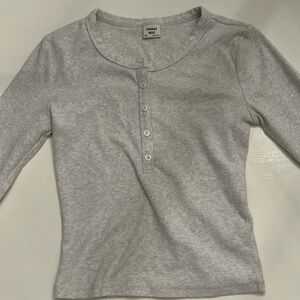 Light Grey long sleeve shirt by Sunday Best